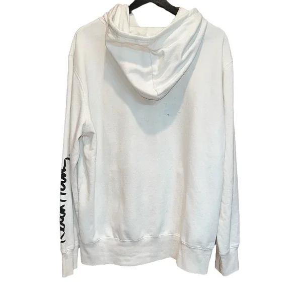 Keith Haring Graphic Hoodie Pullover Sweatshirt Size L Streetwear Artsy W/Flaw - Picture 4 of 10